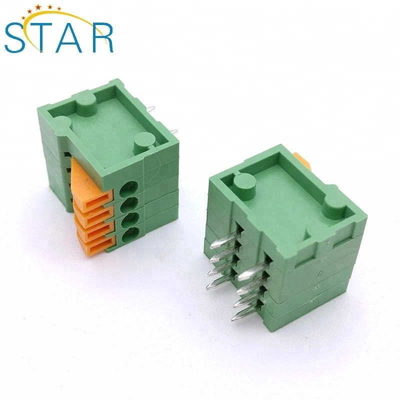 Male Female Pluggable Type 2.54mm Pitch Terminal Block