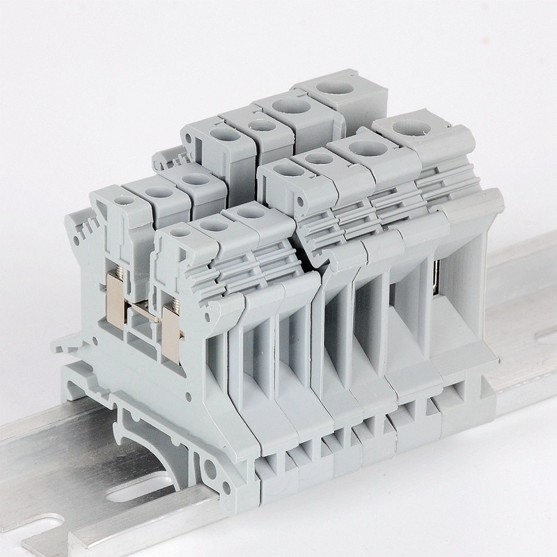 800V 32A 2.5mm2 DIN Rail Screw Mounting Screw Application PCB Terminal Connector Block