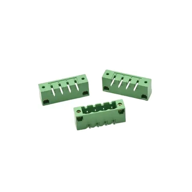 3.81mm Curved Straight Pin Socket PCB Plug-in Terminal Block 2/3/4/5/6/7/8/9/10/12/14/16p Screwless Terminal Block